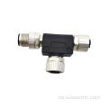 M12 5 pin t conector macho a mujer